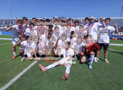 Thumbnail 2 in Vandegrift vs. Mesquite (UIL 6A Soccer Division II Final Medal Ceremony) photogallery.