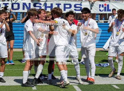 Thumbnail 1 in Vandegrift vs. Mesquite (UIL 6A Soccer Division II Final Medal Ceremony) photogallery.
