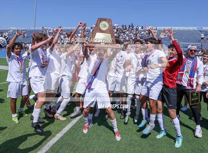 Thumbnail 1 in Vandegrift vs. Mesquite (UIL 6A Soccer Division II Final Medal Ceremony) photogallery.