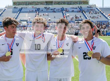Thumbnail 2 in Vandegrift vs. Mesquite (UIL 6A Soccer Division II Final Medal Ceremony) photogallery.