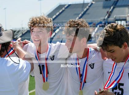 Thumbnail 2 in Vandegrift vs. Mesquite (UIL 6A Soccer Division II Final Medal Ceremony) photogallery.