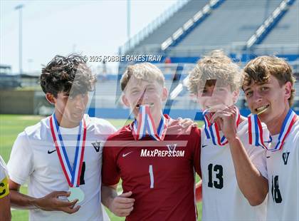 Thumbnail 3 in Vandegrift vs. Mesquite (UIL 6A Soccer Division II Final Medal Ceremony) photogallery.