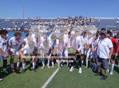 Thumbnail 2 in Vandegrift vs. Mesquite (UIL 6A Soccer Division II Final Medal Ceremony) photogallery.