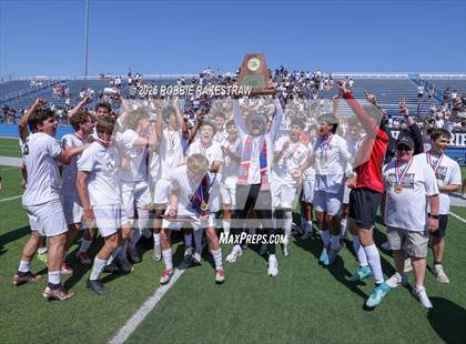 Thumbnail 3 in Vandegrift vs. Mesquite (UIL 6A Soccer Division II Final Medal Ceremony) photogallery.