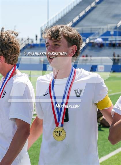 Thumbnail 3 in Vandegrift vs. Mesquite (UIL 6A Soccer Division II Final Medal Ceremony) photogallery.