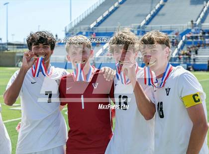 Thumbnail 2 in Vandegrift vs. Mesquite (UIL 6A Soccer Division II Final Medal Ceremony) photogallery.