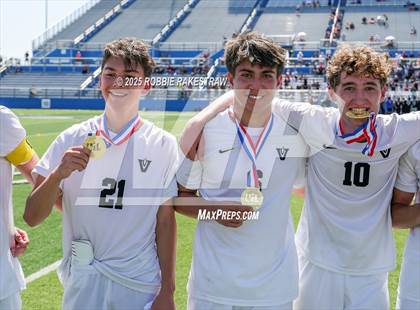 Thumbnail 1 in Vandegrift vs. Mesquite (UIL 6A Soccer Division II Final Medal Ceremony) photogallery.