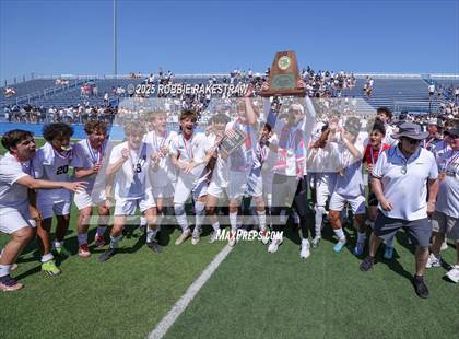Thumbnail 3 in Vandegrift vs. Mesquite (UIL 6A Soccer Division II Final Medal Ceremony) photogallery.
