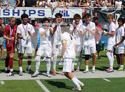 Thumbnail 3 in Vandegrift vs. Mesquite (UIL 6A Soccer Division II Final Medal Ceremony) photogallery.