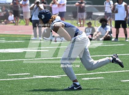 Thumbnail 1 in St. John Bosco vs. Edison (Battle At The Beach) photogallery.