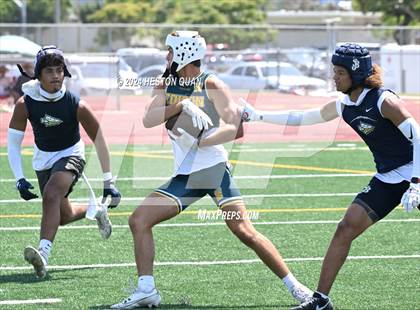 Thumbnail 1 in St. John Bosco vs. Edison (Battle At The Beach) photogallery.