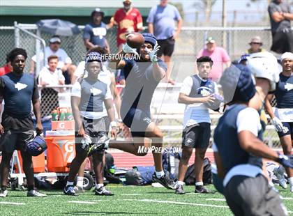 Thumbnail 1 in St. John Bosco vs. Edison (Battle At The Beach) photogallery.