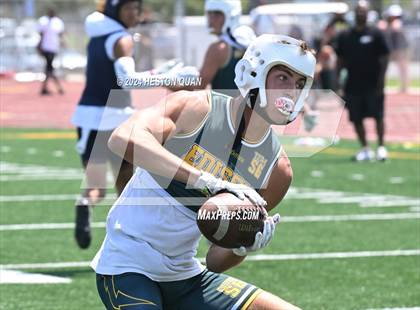 Thumbnail 1 in St. John Bosco vs. Edison (Battle At The Beach) photogallery.