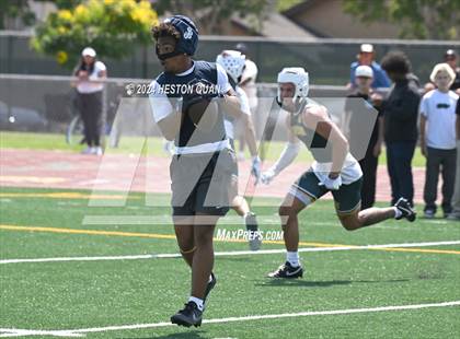 Thumbnail 2 in St. John Bosco vs. Edison (Battle At The Beach) photogallery.