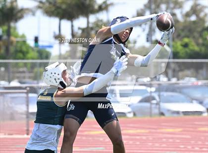 Thumbnail 1 in St. John Bosco vs. Edison (Battle At The Beach) photogallery.