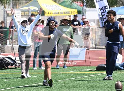 Thumbnail 2 in St. John Bosco vs. Edison (Battle At The Beach) photogallery.