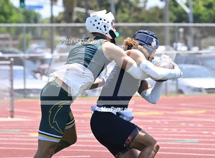 Thumbnail 1 in St. John Bosco vs. Edison (Battle At The Beach) photogallery.