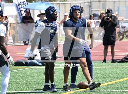 Thumbnail 3 in St. John Bosco vs. Edison (Battle At The Beach) photogallery.