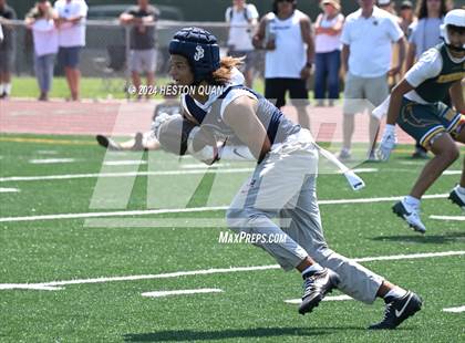 Thumbnail 2 in St. John Bosco vs. Edison (Battle At The Beach) photogallery.