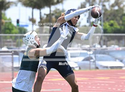 Thumbnail 2 in St. John Bosco vs. Edison (Battle At The Beach) photogallery.