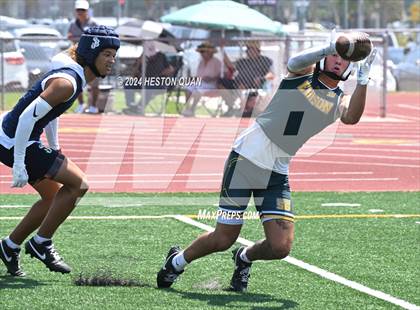 Thumbnail 1 in St. John Bosco vs. Edison (Battle At The Beach) photogallery.