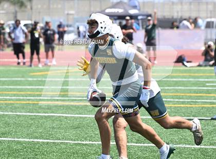 Thumbnail 1 in St. John Bosco vs. Edison (Battle At The Beach) photogallery.