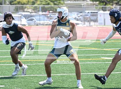 Thumbnail 2 in St. John Bosco vs. Edison (Battle At The Beach) photogallery.