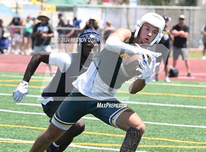Thumbnail 2 in St. John Bosco vs. Edison (Battle At The Beach) photogallery.