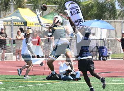 Thumbnail 2 in St. John Bosco vs. Edison (Battle At The Beach) photogallery.