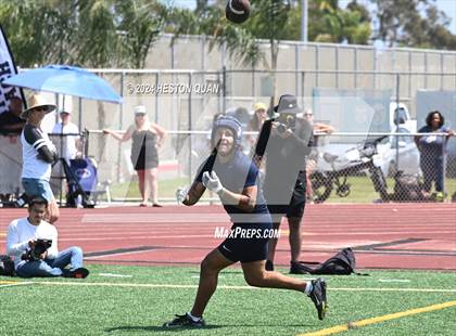 Thumbnail 1 in St. John Bosco vs. Edison (Battle At The Beach) photogallery.