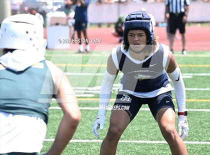 Thumbnail 1 in St. John Bosco vs. Edison (Battle At The Beach) photogallery.
