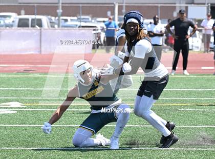Thumbnail 3 in St. John Bosco vs. Edison (Battle At The Beach) photogallery.