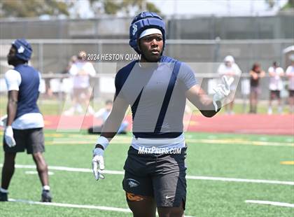Thumbnail 1 in St. John Bosco vs. Edison (Battle At The Beach) photogallery.