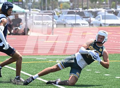 Thumbnail 2 in St. John Bosco vs. Edison (Battle At The Beach) photogallery.