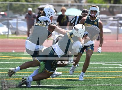 Thumbnail 2 in St. John Bosco vs. Edison (Battle At The Beach) photogallery.