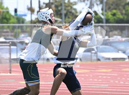 Thumbnail 2 in St. John Bosco vs. Edison (Battle At The Beach) photogallery.