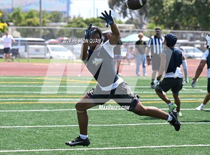 Thumbnail 2 in St. John Bosco vs. Edison (Battle At The Beach) photogallery.