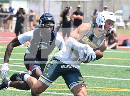 Thumbnail 1 in St. John Bosco vs. Edison (Battle At The Beach) photogallery.