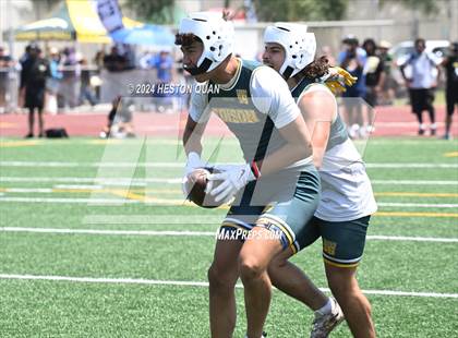 Thumbnail 3 in St. John Bosco vs. Edison (Battle At The Beach) photogallery.