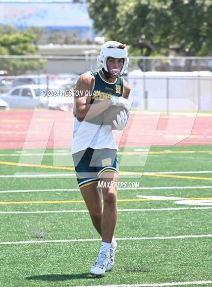 Thumbnail 2 in St. John Bosco vs. Edison (Battle At The Beach) photogallery.