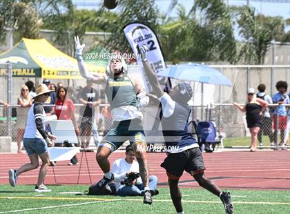 Thumbnail 1 in St. John Bosco vs. Edison (Battle At The Beach) photogallery.