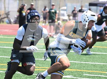 Thumbnail 3 in St. John Bosco vs. Edison (Battle At The Beach) photogallery.