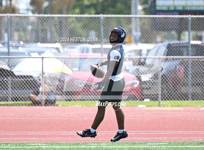 Thumbnail 1 in St. John Bosco vs. Edison (Battle At The Beach) photogallery.