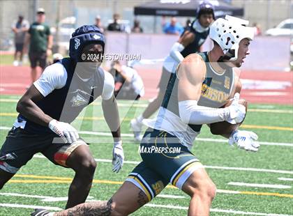 Thumbnail 2 in St. John Bosco vs. Edison (Battle At The Beach) photogallery.