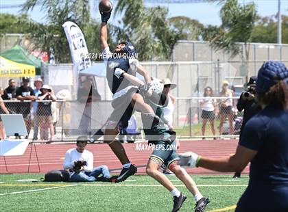 Thumbnail 2 in St. John Bosco vs. Edison (Battle At The Beach) photogallery.