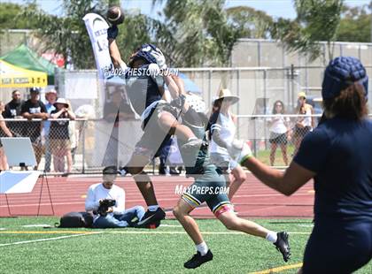 Thumbnail 3 in St. John Bosco vs. Edison (Battle At The Beach) photogallery.