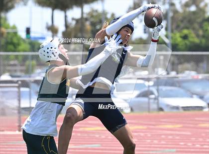 Thumbnail 3 in St. John Bosco vs. Edison (Battle At The Beach) photogallery.