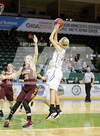 Thumbnail 2 in Bagley vs. Red Lake Falls (Hardwood Showcase) photogallery.