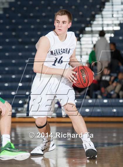 Thumbnail 3 in Brick Township vs. Manasquan (WOBM Christmas Classic) photogallery.