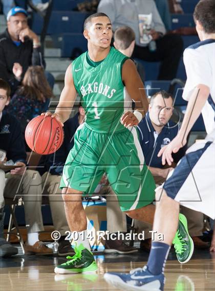 Thumbnail 2 in Brick Township vs. Manasquan (WOBM Christmas Classic) photogallery.
